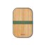Black+Blum snack box with bamboo lid 0,9 l, olive, BAM-SB010