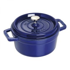 Staub Cocotte Topf rund 20 cm/2,2 l dunkelblau, 1102091