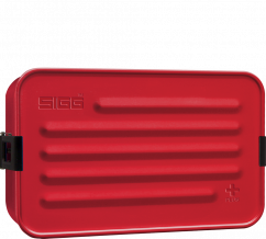 Sigg Metal Plus L lunch box 1,2 l, red, 8698.10
