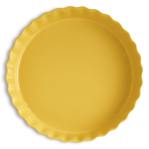 Emile Henry tiefe Kuchenform 32 cm, gelb Provence, 906032