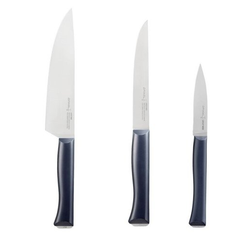 Opinel Intempora Trio set of 3 knives, chef's, paring and vegetable knife, 002224