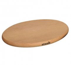 Staub wooden magnetic pot mat, 1190713