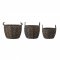 Košíky Nael, hnědý, vodní hyacint - 82050313