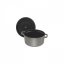 Staub Cocotte round pot 18 cm/1,7 l grey, 1101818