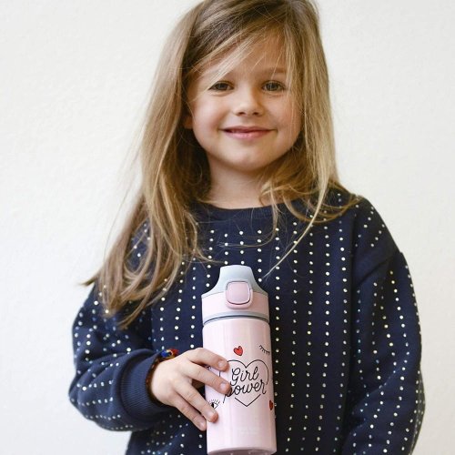 Sigg Miracle Baby Trinkflasche 400 ml, Girl Power, 8730.20