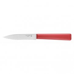 Opinel Essentiels N°313 zubatý nôž na zeleninu 10 cm, červený, 002355