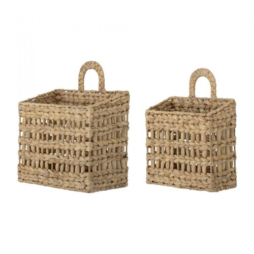 Paulette Basket, Nature, Water Hyacinth - 82056765