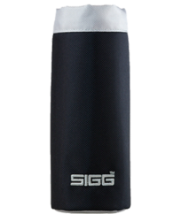 Sigg nylon bottle thermo bag 400 ml, black, 8335.30