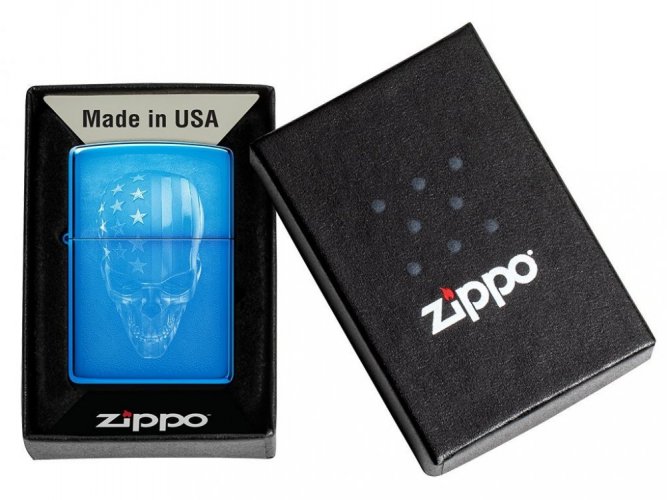 Zapalovač Zippo 26146 American Skull