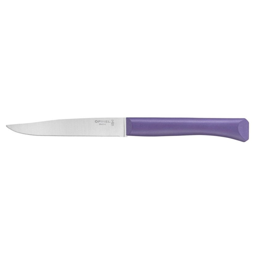Opinel Bon Appetit steak knife with polymer handle, purple, 002191