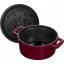 Staub Cocotte Mini pot round 10 cm/0,25 l bordeaux, 40502-281