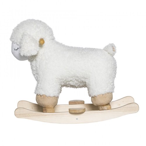 Houpací hračka Laasrith, ovečka, bílá, polyester - 56605629