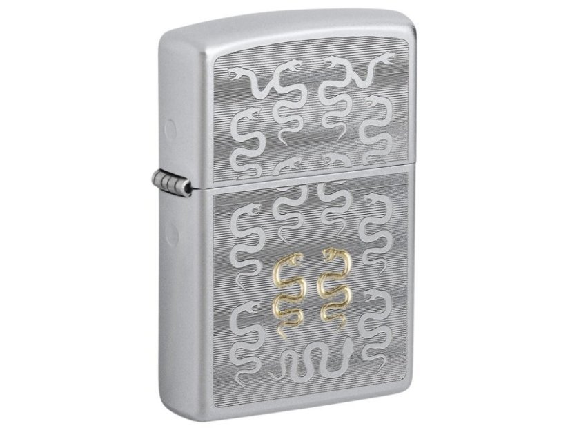 Zippo 20797 Snake Pattern Design
