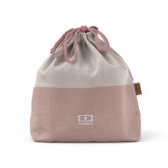 Monbento Pochette L taška na obed 5,7 l, ružová prírodná, 43180022