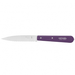 Opinel Les Essentiels N°113 serrated paring knife 10 cm, purple, 001919