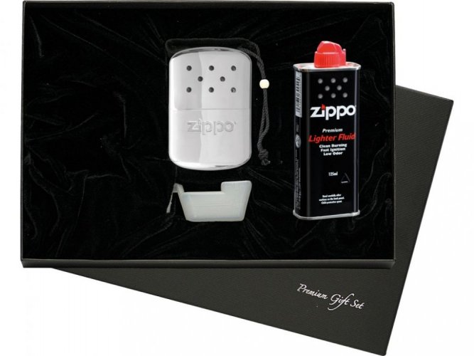 48161 Zippo gift set with hand warmer