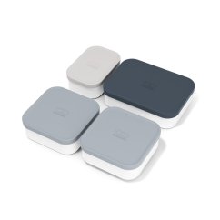 Monbento Extra priehradky na boxy na občerstvenie, sivé, 41190011