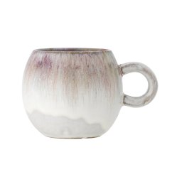 Bloomingville Paula stoneware mug 275 ml, pink, 82061485