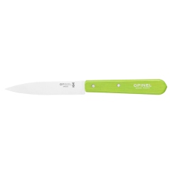 Opinel Les Essentiels N°112 Aufschnittmesser 10 cm, grün, 001915