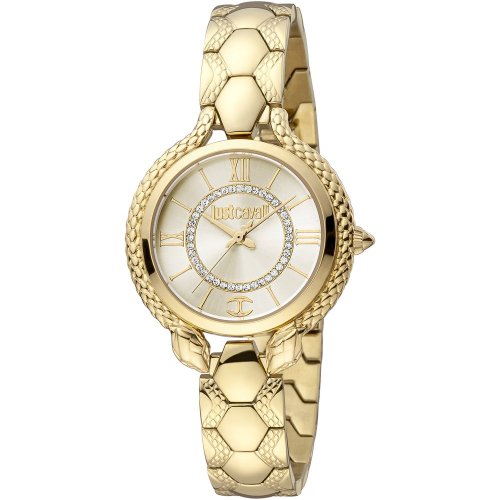 JUST CAVALLI JC1L168M0085 Glam Snake Analog Watch for Women – The Watch  Factory ®