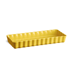 Emile Henry rectangular cake tin 15 x 36 cm, yellow Provence, 906034