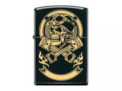 Zippo 26978 Biker Totenkopf Feuerzeug