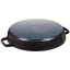Staub cast iron pan with two handles 34 cm, black, 1313425