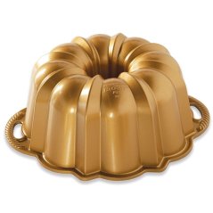 Forma na pečenie Nordic Ware Anniversary bundt veľká, 12 šálok, zlatá, 50077