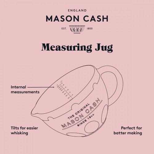 Mason Cash Innovative ceramic measuring cup with funnel 1 l, 2008.185