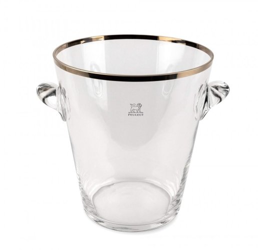 Peugeot Seau glass champagne bucket, 22 cm, 220075