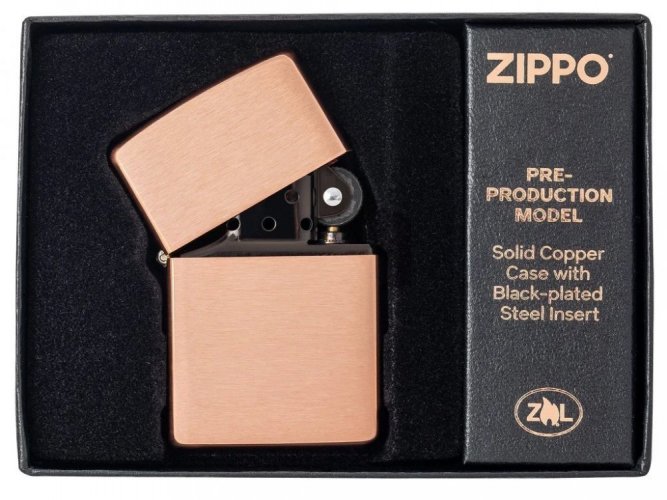 Zippo 29011 Copper Case Collectible