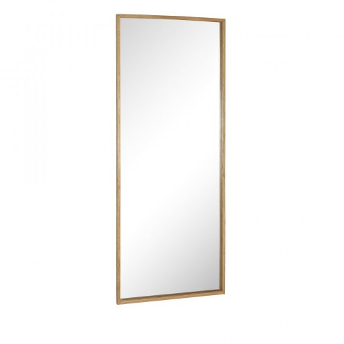 Nástenné zrkadlo, dub, FSC, prírodné, 70x185 cm - 889042F