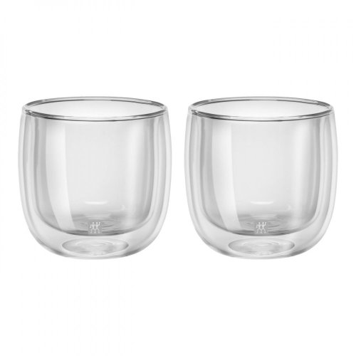 Zwilling Sorrento Doppelwandiges Teeglas, 2 Stück, 240 ml, 39500-077