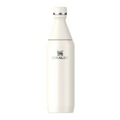 Stanley The All Day Slim Thermal Water Bottle 600 ml, cream, 10-12069-022