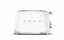 SMEG 50's Retro Style Toaster 4x4, white, TSF03WHEU