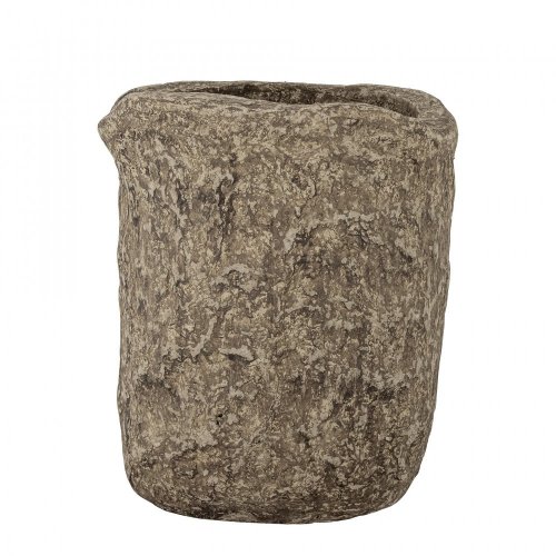 Janay Deco Vase, Brown, Paper Mache - 82056553
