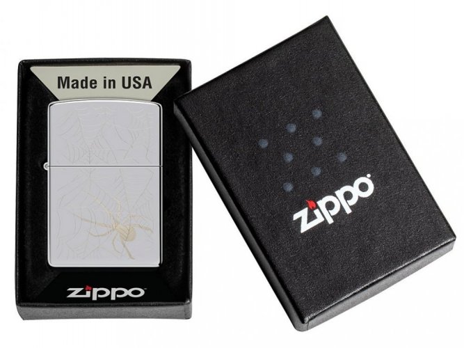 Zippo 22078 Spider Web Design