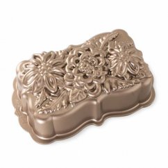 Nordic Ware biscuit mould Lucy flowers, 6 cup caramel, 93148