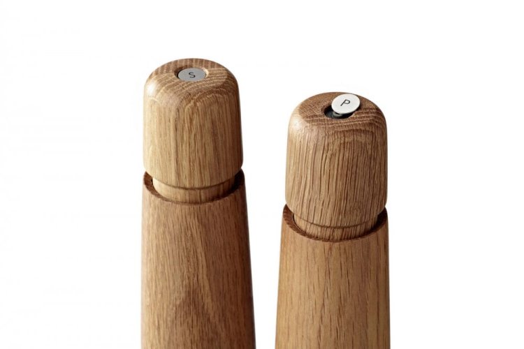 CrushGrind Stockholm wooden spice grinder 17 cm, 070280-2002