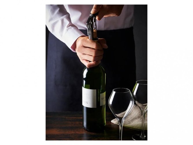 Peugeot darčeková sada Clavelin vývrtka + kľúč na určenie chuti vína Clef du Vin, 200978