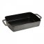 Staub cast iron baking dish 30x20 cm/3,15 l grey, 1303018