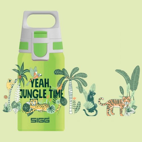 Sigg Shield One Baby-Trinkflasche 500 ml, Dschungel, 9000.80
