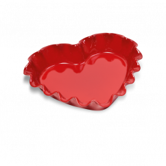 Emile Henry Forma na tortu v tvare srdca, granátová, 346177