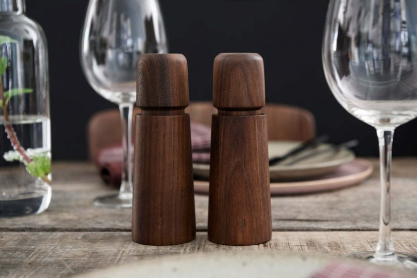 CrushGrind Stockholm wooden spice grinder 17 cm, 070280-2031