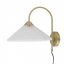 Firdes Wall Lamp, White, Linen - 82055111