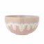 Bloomingville Louisa Schale aus Steingut 13,5 cm, rosa, 82060543