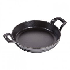 Staub cast iron baking dish round 16 cm/0,4 l, grey, 40509-552