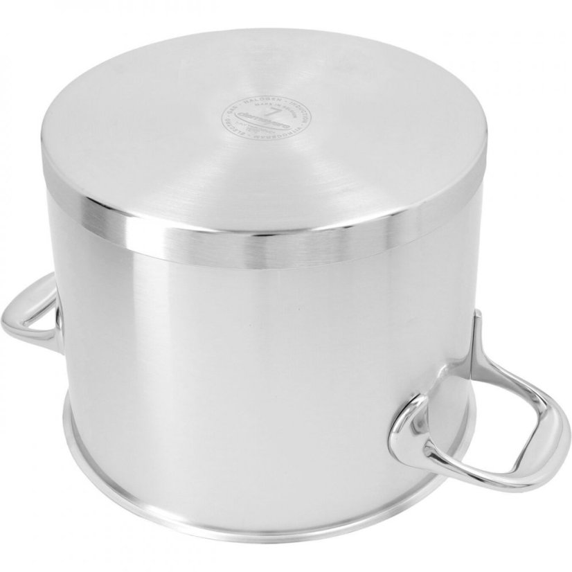 Demeyere Atlantis 7 hoher Topf mit Deckel 20 cm/5 l, 40850-144