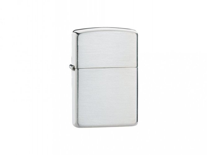 Zippo 28019 Brushed Sterling Silver