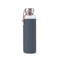 Black+Blum glass water bottle 600 ml, slate, GR-WB-M015